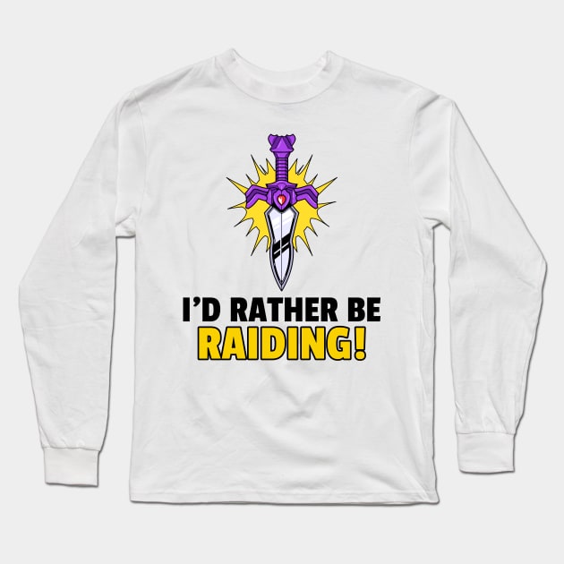 Raiding Long Sleeve T-Shirt by Cementman Clothing